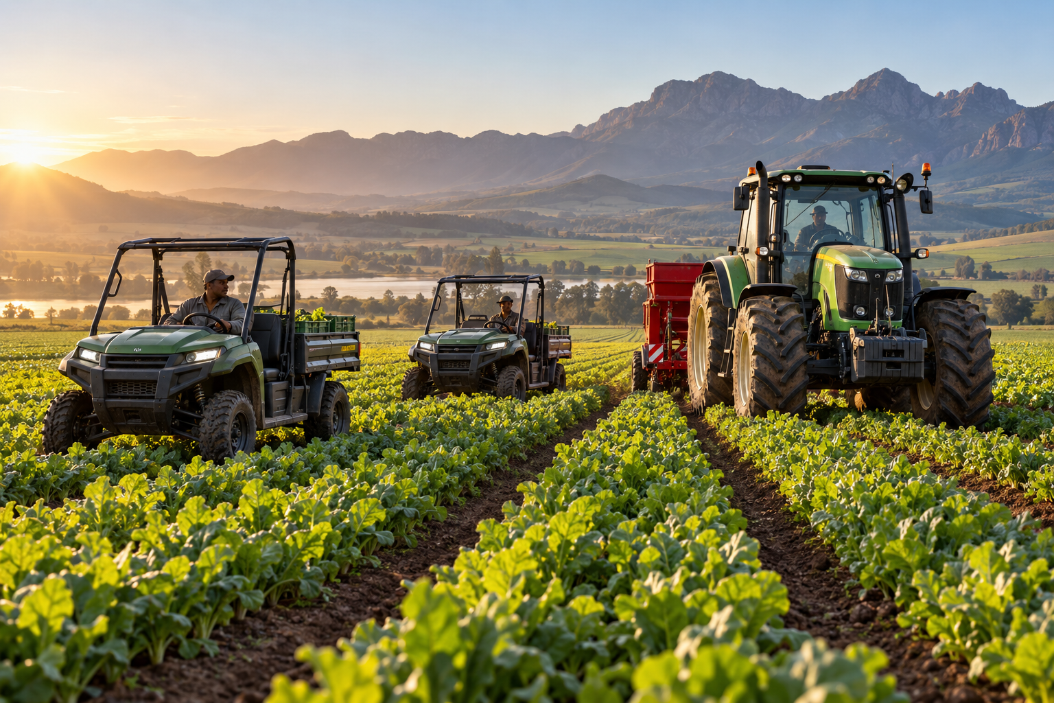 Agricultural vehicles
